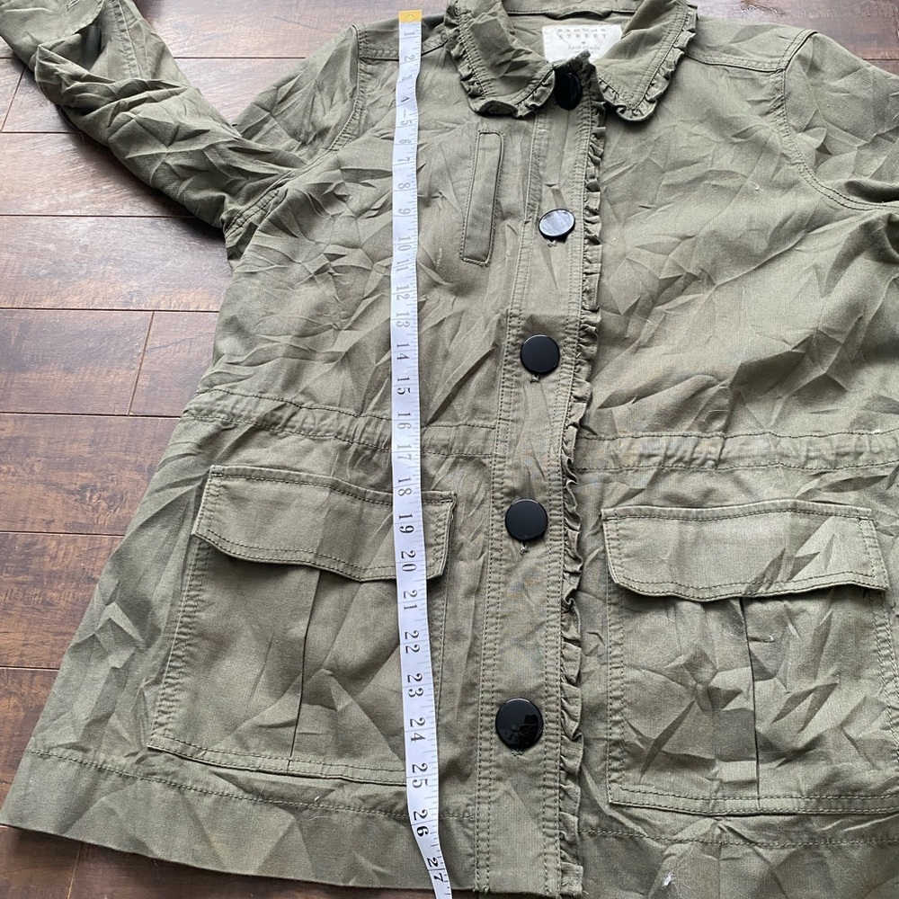 Kate Spade Broome Street Olive colour jacket - Picture 11 of 14